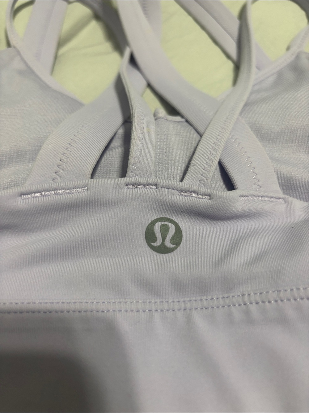 Lululemon Lilac Sports Bra - Picture 3 of 3